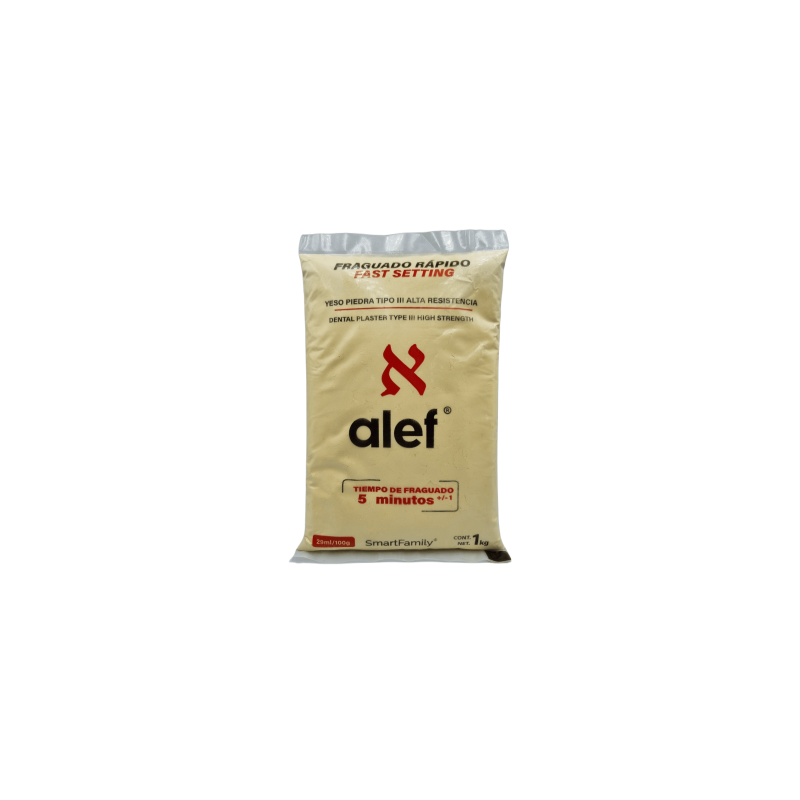 Alef Yeso Piedra Tipo III Fraguado Rápido