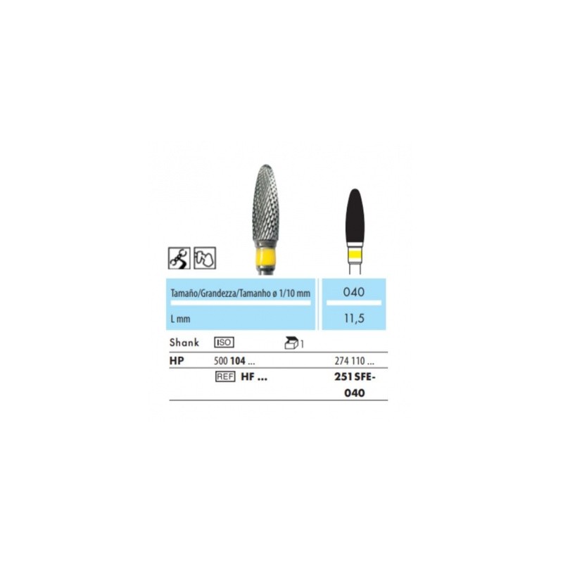 Fresón de Carburo Tungsteno