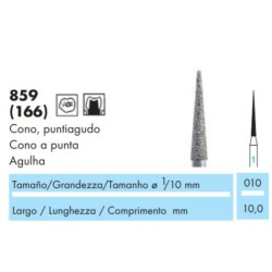 Fresa de Diamante NTI Cono Agudo FG